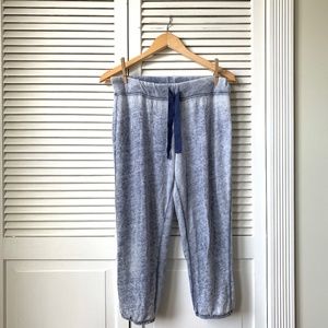 Roudelain Light Blue Burnout Lounge Sweatpants
